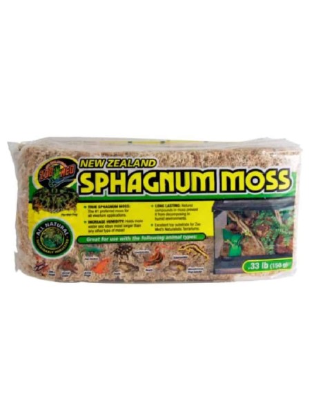 Zoo Med New Zealand Sphagnum Moss - Muschio di Sfagno Premium
