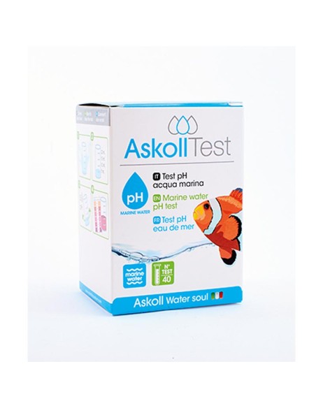 Askoll Test PH Marino per la Misurazione dell Acidità in acqua marina