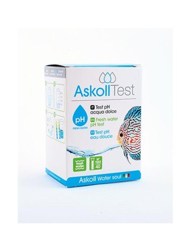Askoll Test PH Dolce per la Misurazione dell Acidità in acqua dolce
