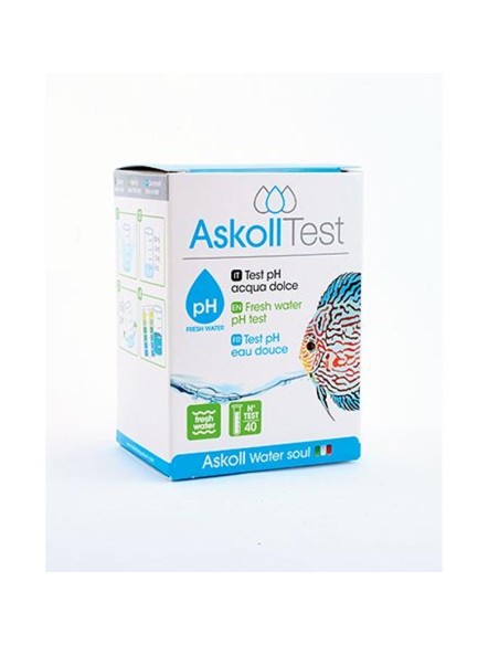 Askoll Test PH Dolce per la Misurazione dell Acidità in acqua dolce