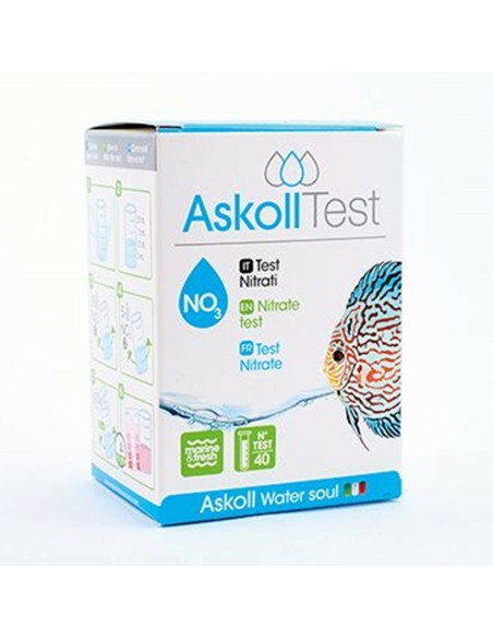 Askoll Test NO3 per la Misurazione dei Nitrati in acqua dolce e marina