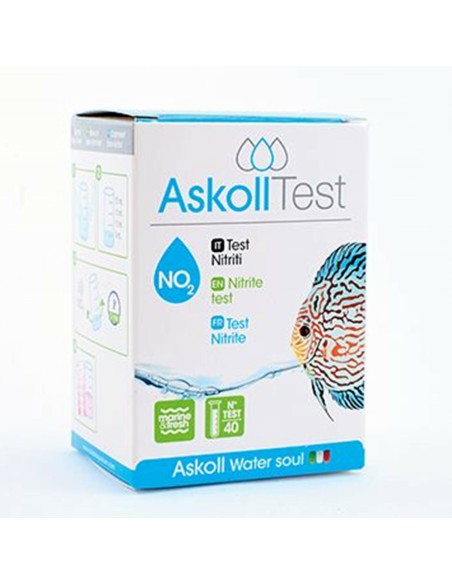 Askoll Test NO2 per la Misurazione dei Nitriti in acqua dolce e marina