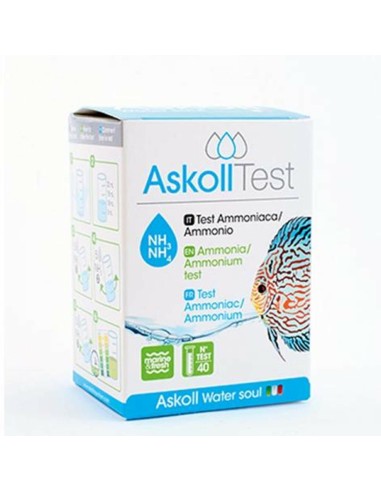 Askoll Test NH3/NH4 per la Misurazione dell' Ammoniaca in acqua dolce e marina