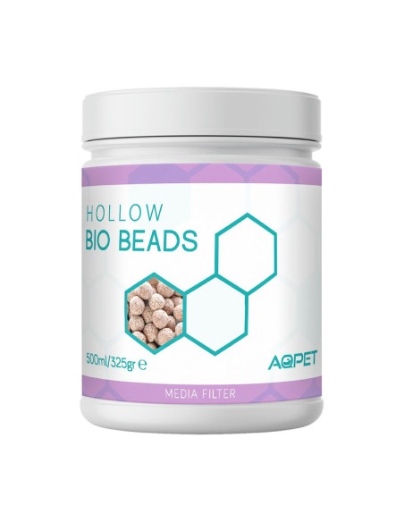 AQPET - Hollow Bio Beads – Substrato biologico 500 ml