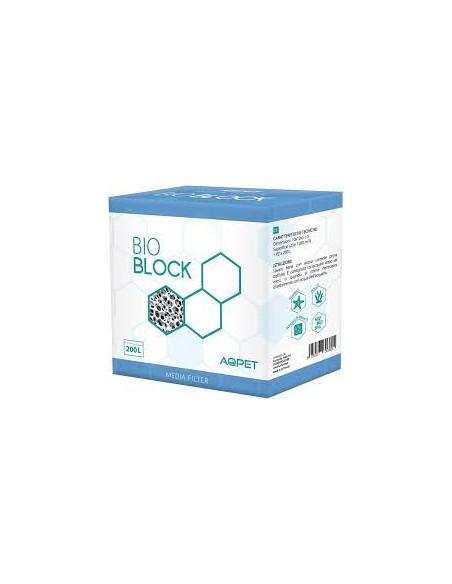 AqPet Bio Block - Supporto batterico per filtri