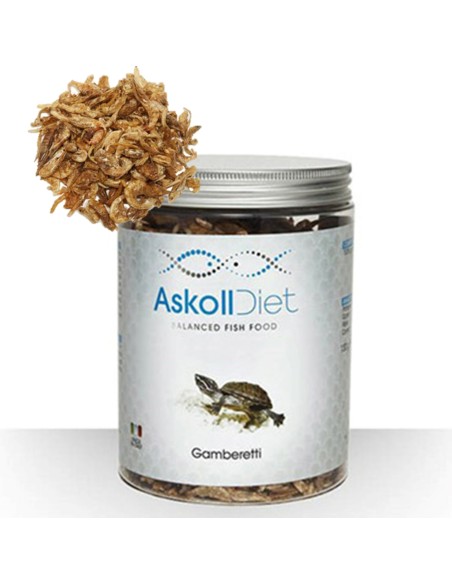 Askoll Diet Gamberetti per tartarughe d'acqua 1000 ml.
