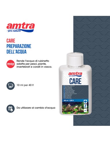 Biocondizionatore per acquario – AMTRA CARE 150...