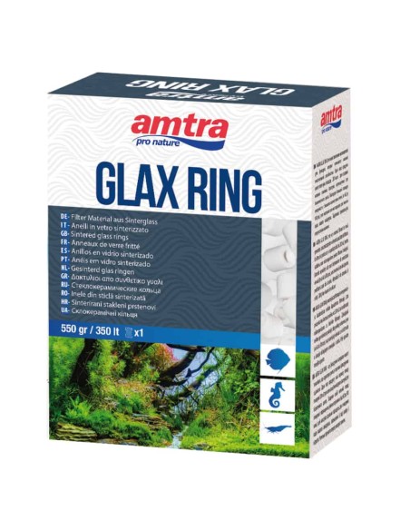 Materiale filtrante per acquario – AMTRA GLAX RING 550gr.
