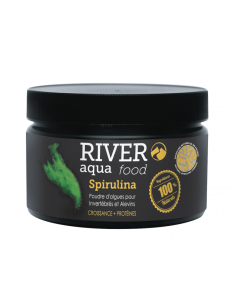Spirulina in polvere per invertebrati e avannotti  River...