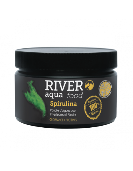 Spirulina in polvere per invertebrati e avannotti  River Aqua Food