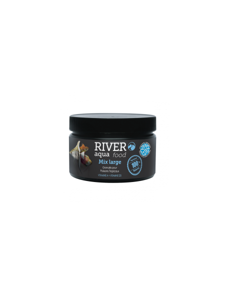 Mangime con vitamine per pesci tropicali grandi - Mix Large - River Aqua Food