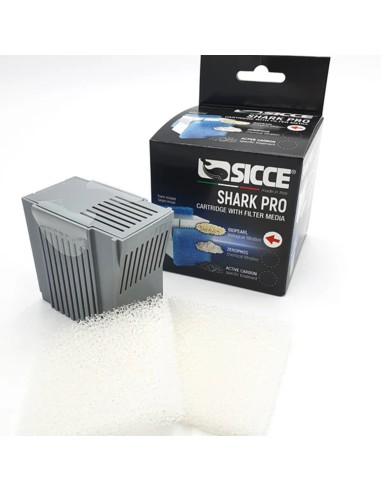 Sicce cartuccia Biopearl + spugne Shark Pro