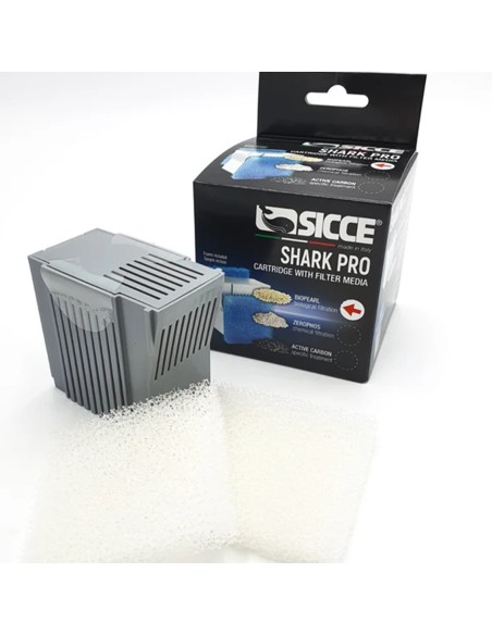Sicce cartuccia Biopearl + spugne Shark Pro