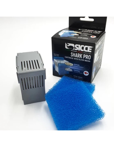Sicce cartuccia Zerophos + spugne Shark Pro
