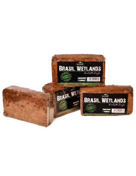 Terrario Brasil Wetlands 7l - substrato in fibra di cocco