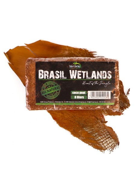 Terrario Brasil Wetlands 7l - substrato in fibra di cocco