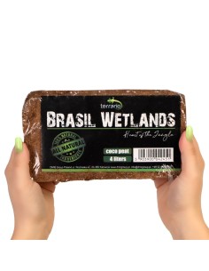 Terrario Brasil Wetlands 4l - substrato in fibra di cocco 2