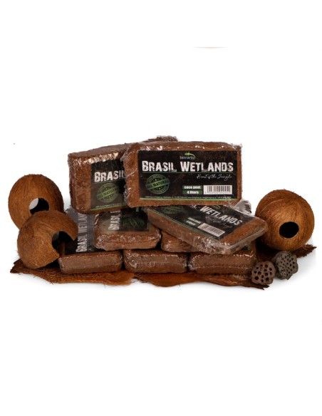 Terrario Brasil Wetlands 4l - substrato in fibra di cocco