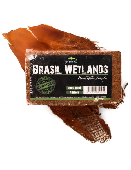 Terrario Brasil Wetlands 4l - substrato in fibra di cocco