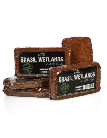 Terrario Brasil Wetlands 4l - substrato in fibra di cocco