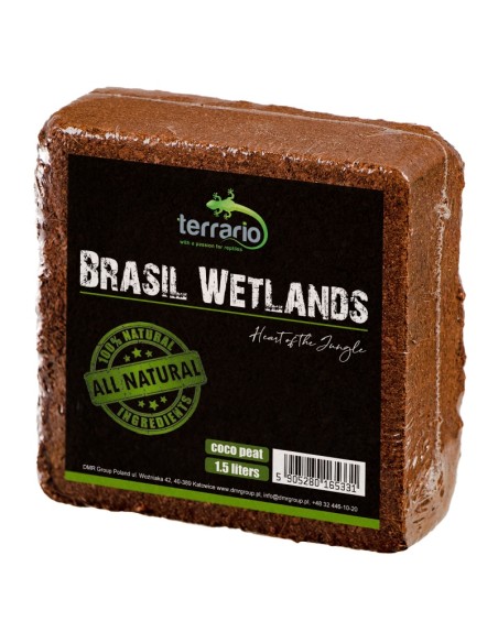 Terrario Brasil Wetlands 1.5l - substrato in fibra di cocco