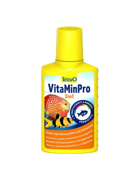Tetra VitaMinPro 3 in 1 Vitamine, Probiotici e Minerali 100ml