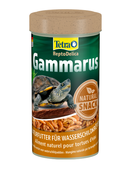 Tetra ReptoDelica Gammarus – Snack Naturale per Tartarughe d’Acqua con Gamberetti Gammarus