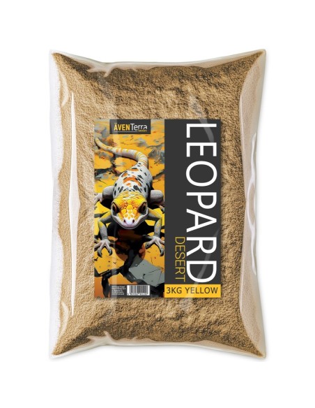 Argilla per terrario Aventerra Svezia LEOPARD Desert Yellow 3kg