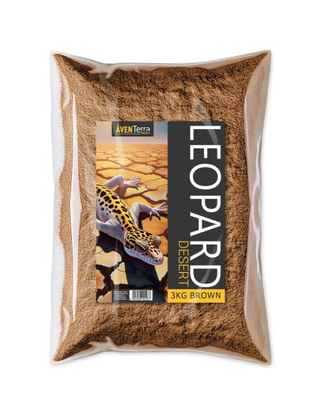 Argilla per terrario Aventerra Svezia LEOPARD Marrone Deserto 3kg