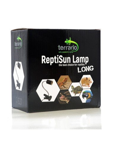 Terrario ReptiSun Long - lampada con supporto a...