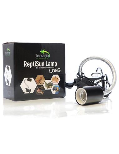 Terrario ReptiSun Long - lampada con supporto a...