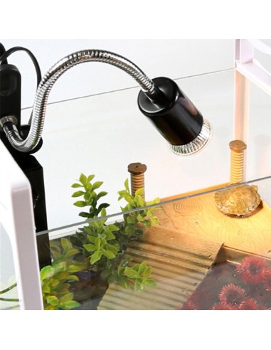 Terrario ReptiSun Long - lampada con supporto a...