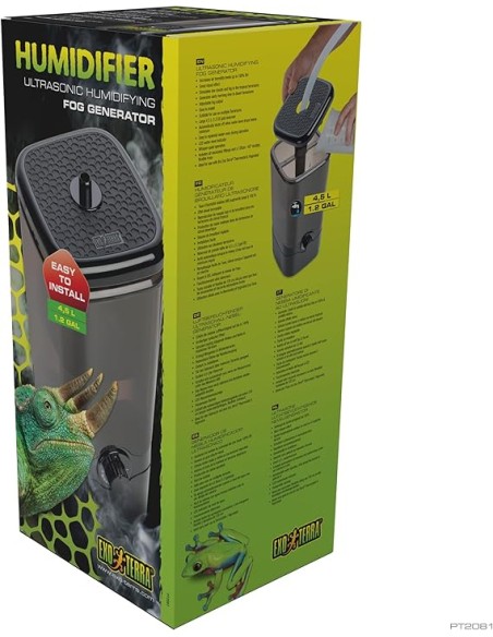 Humidifier - Generatore di nebbia ultrasonico con serbatoio da 4,5 L - ExoTerra