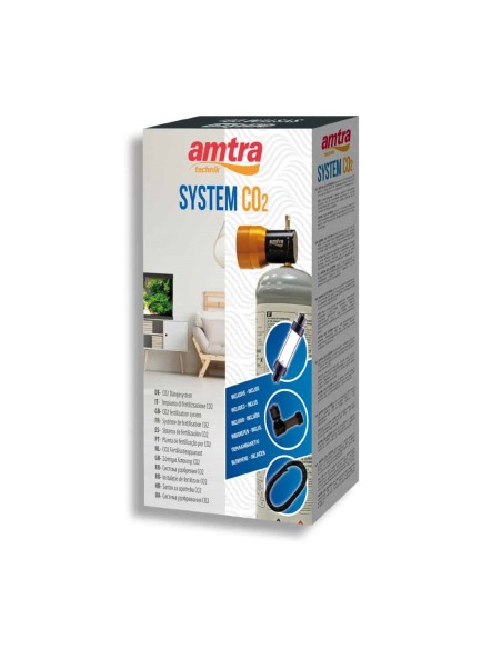 AMTRA CO2 SYSTEM - Kit completo con bombola da 500gr. e accessori