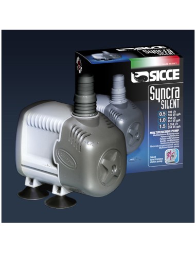 Sicce Pompa Syncra Silent 1.0 pompa di ricircolo interna/esterna regolabile 950L/h