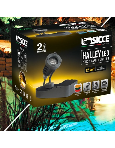 Sicce Halley Led - Faretto a led per laghetto