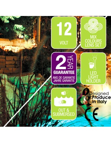 Sicce Halley Led - Faretto a led per laghetto