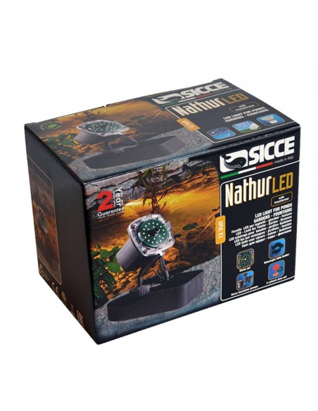 Sicce Faretto Laghetto Nathur Led da 3,5 Watt