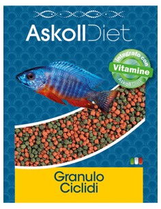 Cibo in granuli per Ciclidi - Askoll Diet