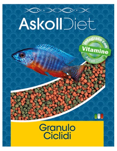 Cibo in granuli per Ciclidi - Askoll Diet