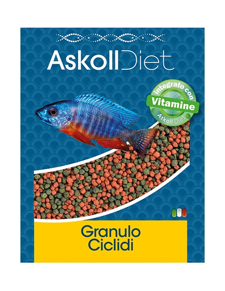 Cibo in granuli per Ciclidi - Askoll Diet