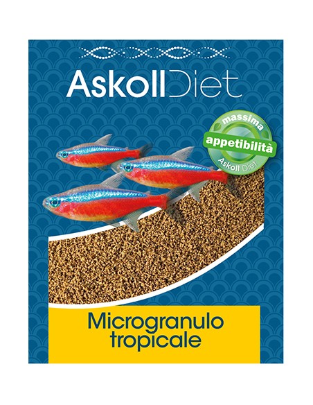 Microgranulo Tropicale Askoll Diet