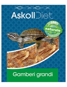Gamberi per tartarughe d'acqua 1000 ml. - Askoll Diet