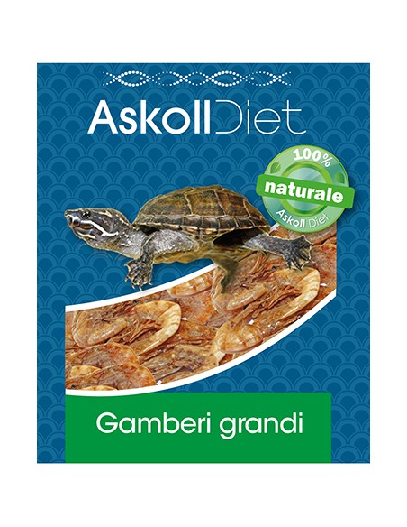 Gamberi per tartarughe d'acqua 1000 ml. - Askoll Diet