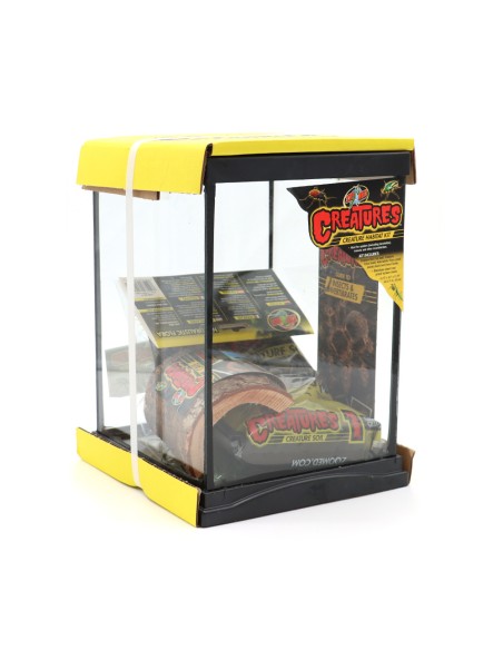 Zoo Med Terrario in vetro Habitat kit Creature 22x22x30