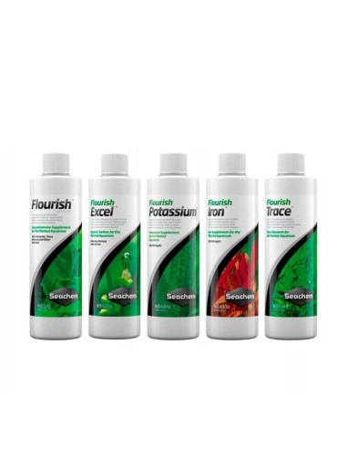 Seachem Pacchetto Base 5x - Flourish Excel...