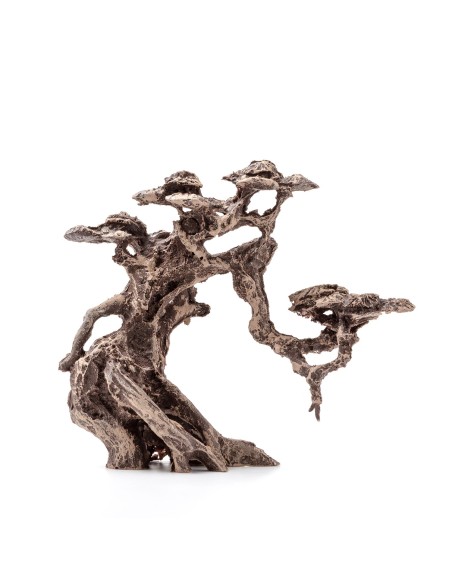 Aqpet Zen Bonsai resina Mod. 1 decorazione acquario 19x9x17cm