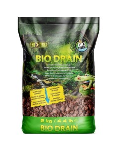 Bio Drain, substrato di drenaggio per terrari - ExoTerra
