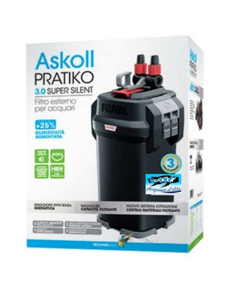 Askoll Pratiko 400 3.0 Super Silent filtro esterno per acquari