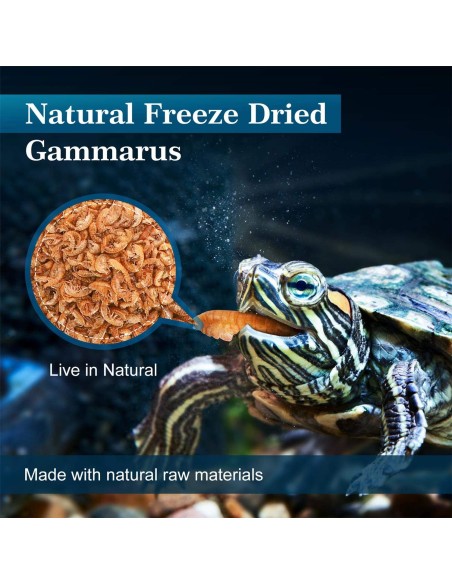 Nobleza cibo per tartarughe a base di gamberi di fiume naturali 120g / 1000ml